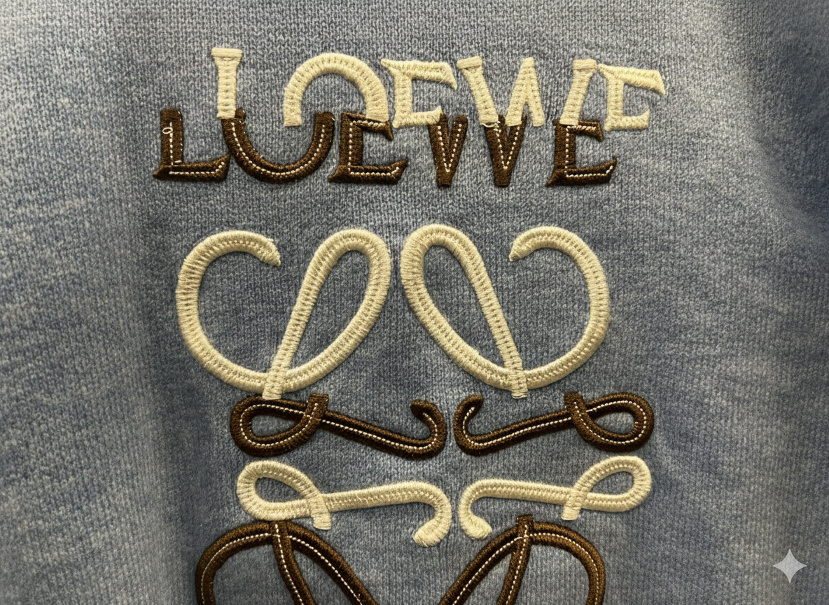 Luxurious soft wool Loewe sweater