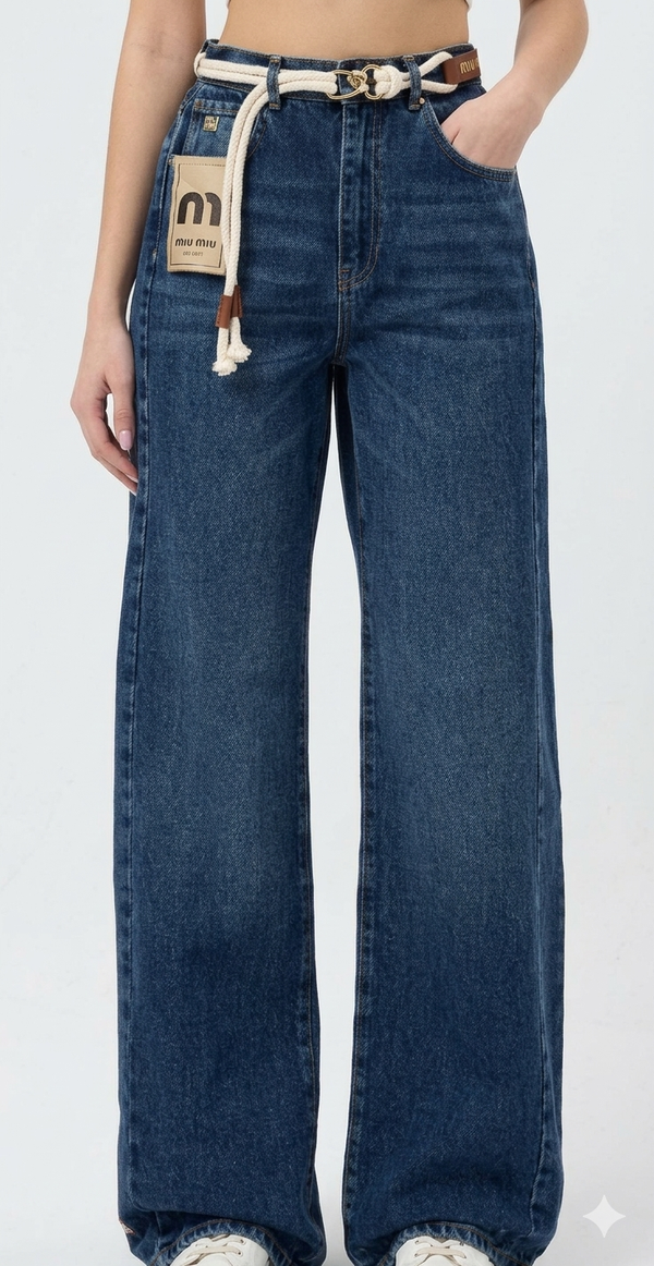 Miu Miu Wide-Leg Denim