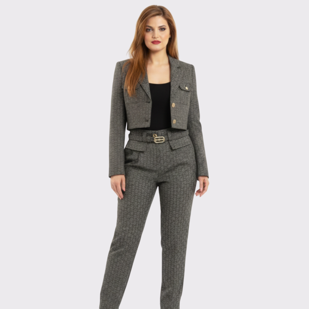 Chic Monogram Semi-Classic Suit