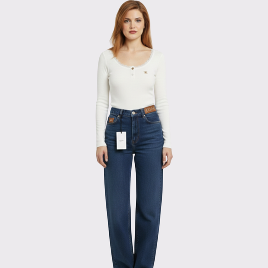 Celine Straight-Leg Jeans