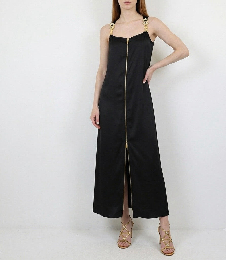 Schiaparelli Inspired Black Maxi Dress