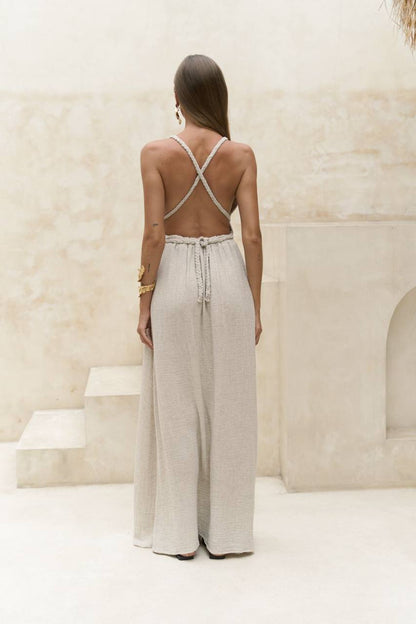 Turkish Linen "Goddess" Beach Maxi