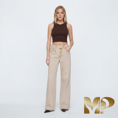 Schiaparelli: The Café-Au-Lait Gold-Thread Denim Collection