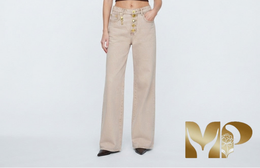 Schiaparelli: The Café-Au-Lait Gold-Thread Denim Collection