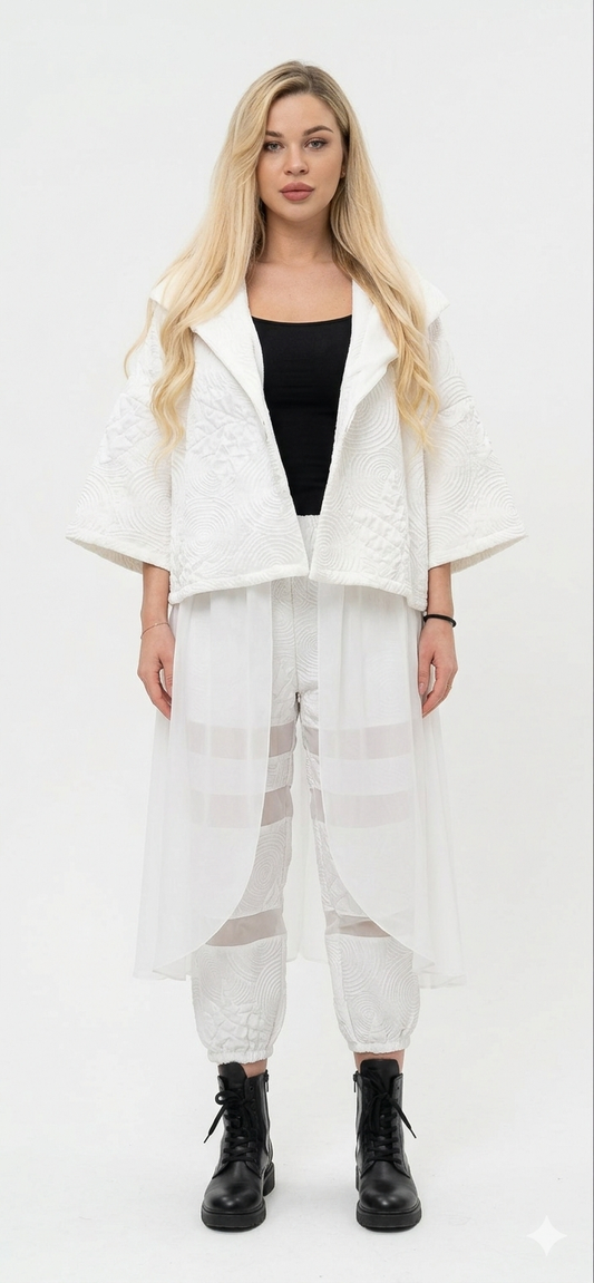 Turkish-made longline cardigan