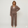 Max Mara Luxury Linen-Cotton Blend Suit with Logo Detailing