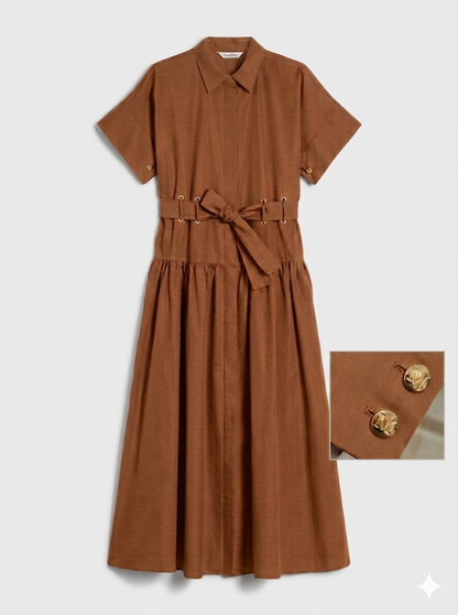 Max Mara Mirror Copy Shirt Dress
