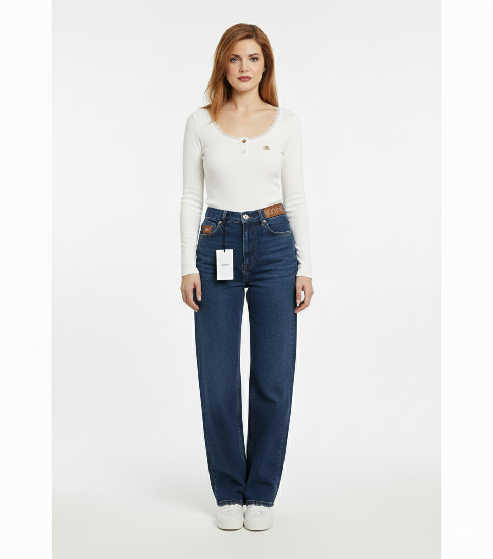 Celine Straight-Leg Jeans
