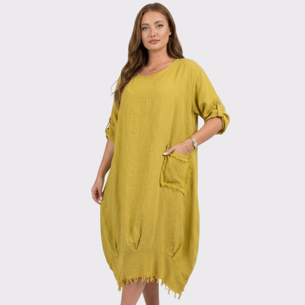 Italian Bamboo Linen Dress