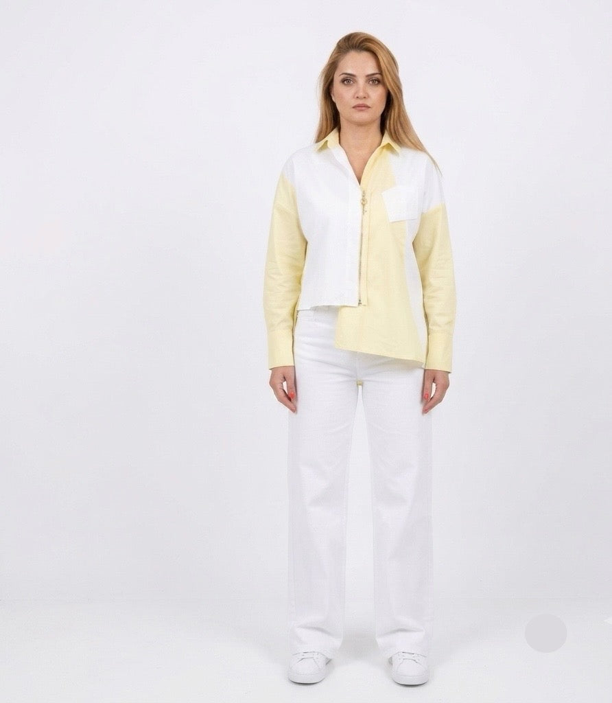 Schiaparelli Color-Block Shirt
