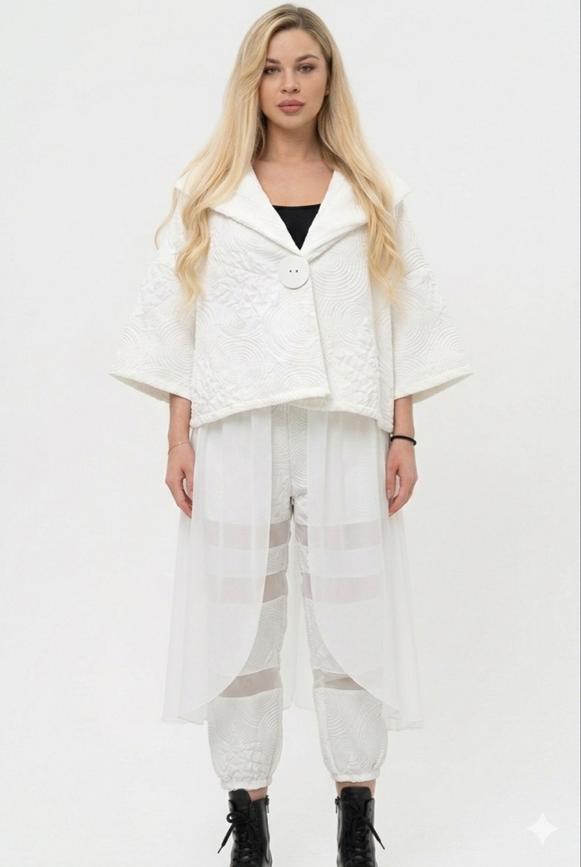 Turkish-made longline cardigan