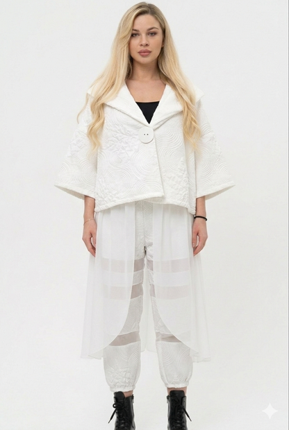 Turkish-made longline cardigan