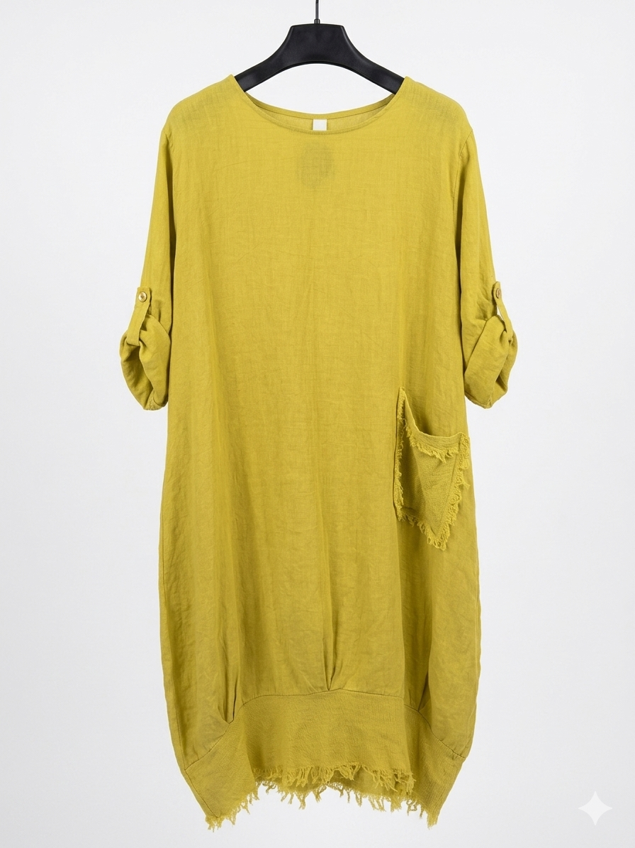 Italian Bamboo Linen Dress