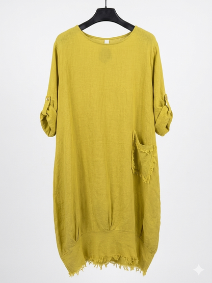 Italian Bamboo Linen Dress