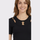 Schiaparelli Inspired Ribbed Top with Mismatched Gold Buttons