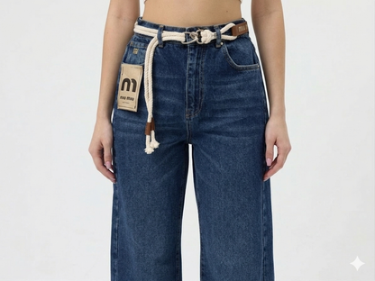 Miu Miu Wide-Leg Denim