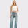 Miu Miu Wide-Leg Glitter Logo Jeans