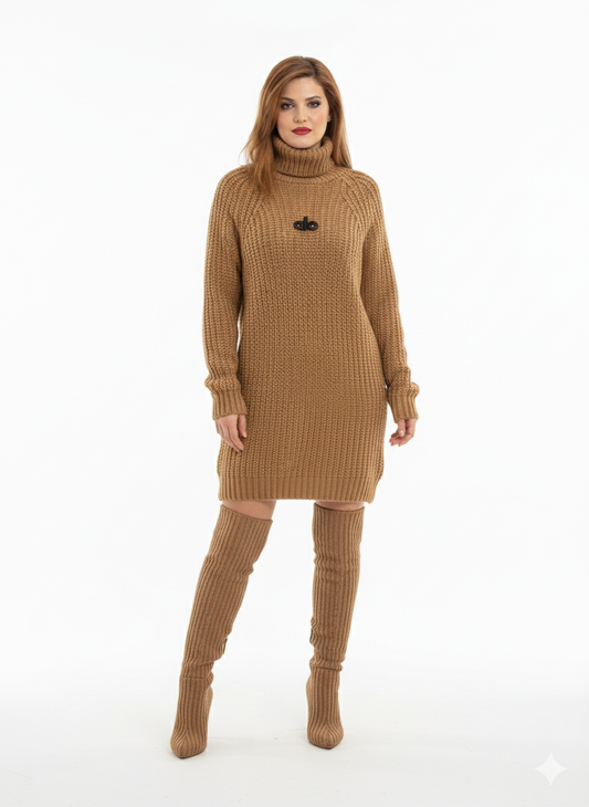 Trendy Alo Knit Sweater Dress
