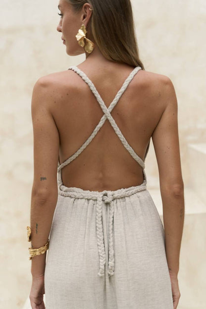 Turkish Linen "Goddess" Beach Maxi