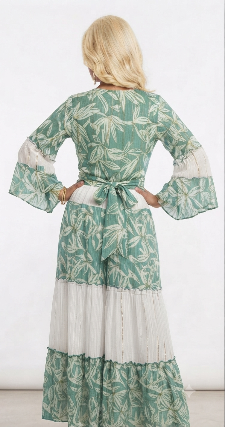 Emerald Isle Indian Two-Piece Set