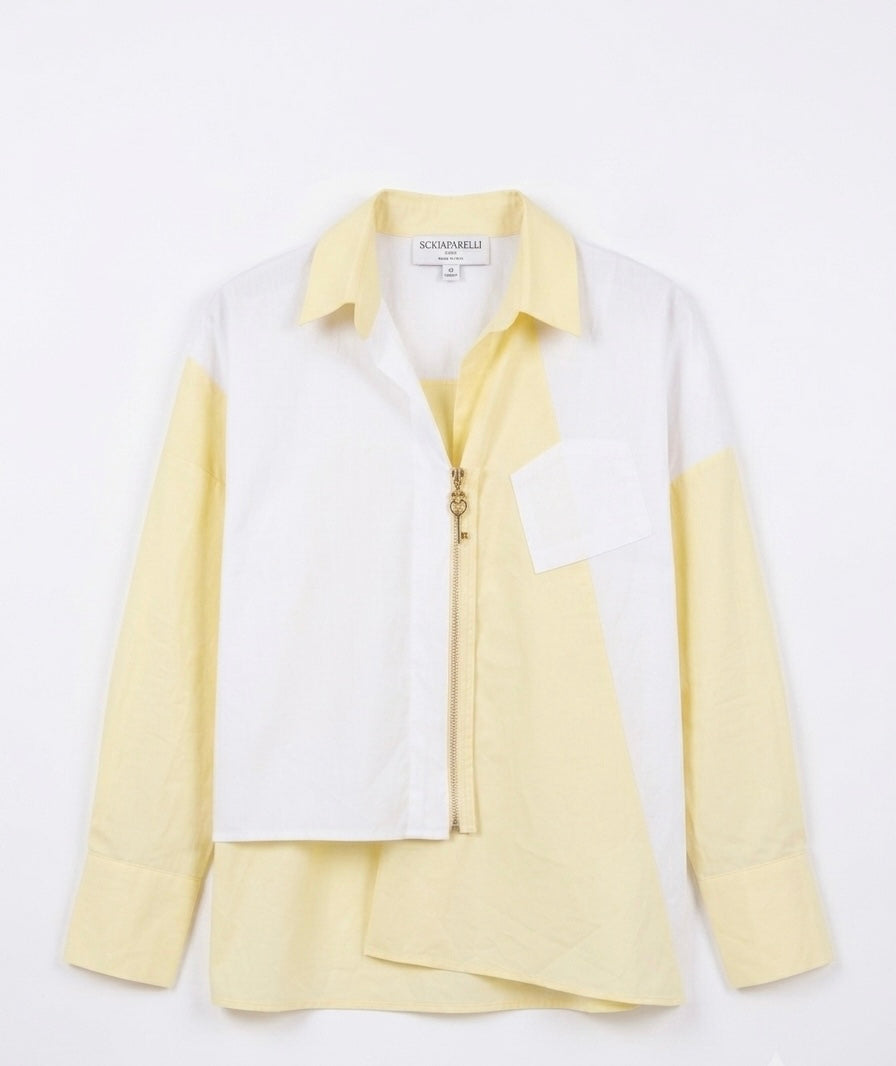 Schiaparelli Color-Block Shirt