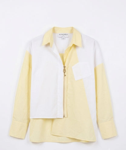 Schiaparelli Color-Block Shirt