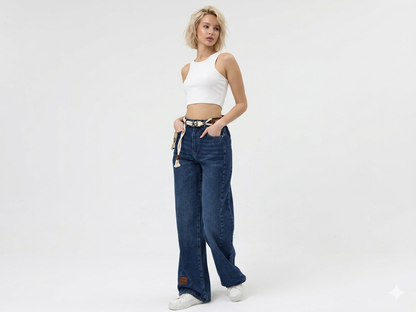 Miu Miu Wide-Leg Denim
