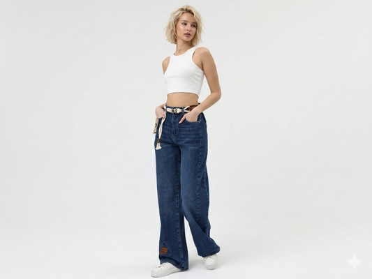 Miu Miu Wide-Leg Denim