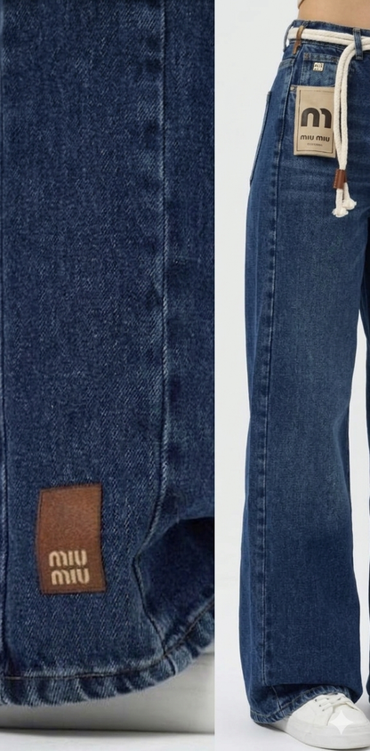 Miu Miu Wide-Leg Denim