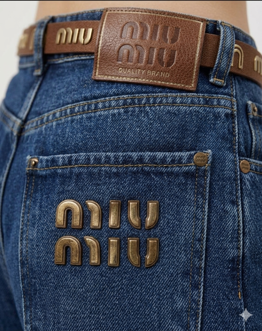 Miu Miu Wide-Leg Denim