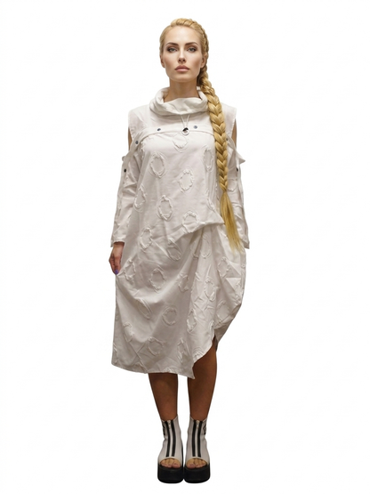 The Avant-Garde 3D Texture Dress