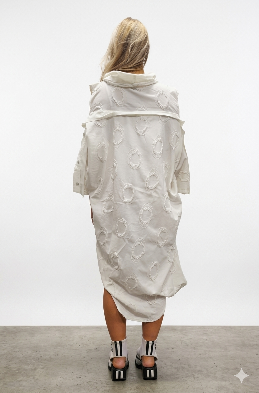 The Avant-Garde 3D Texture Dress