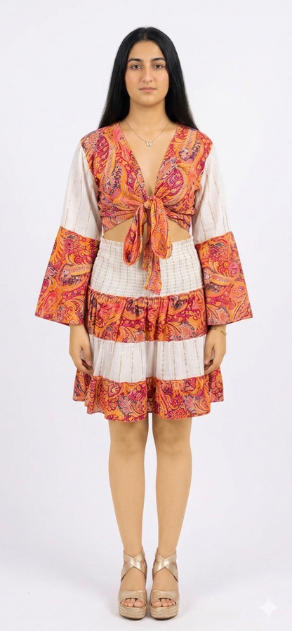 Gold Paisley Dream: The Must-Have Indian Set
