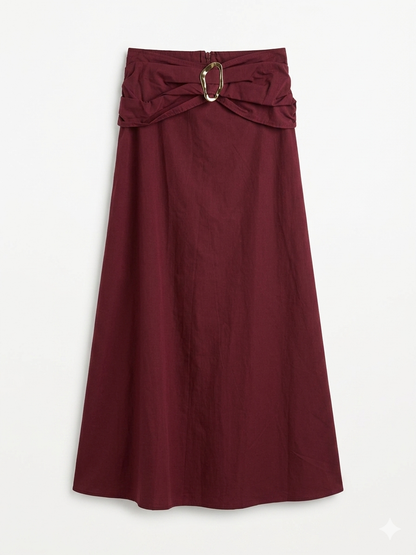 Maroon Two-Piece Set