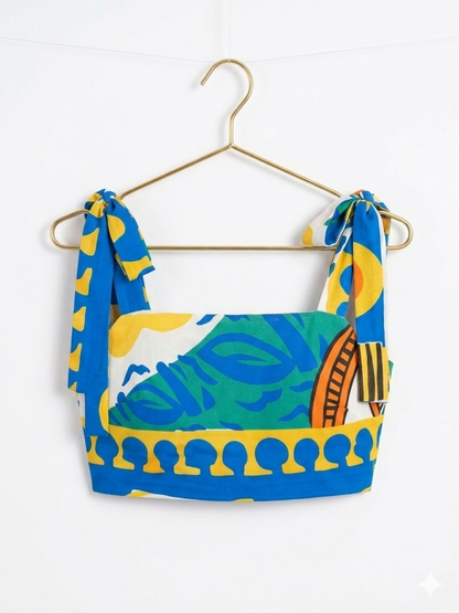 Vibrant Turkish 2-Piece Summer Set