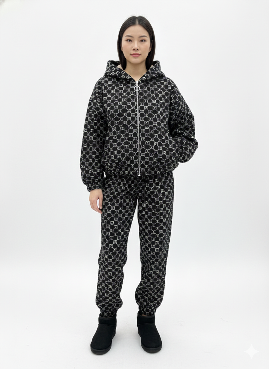 Elite Gucci Monogram Wool Set