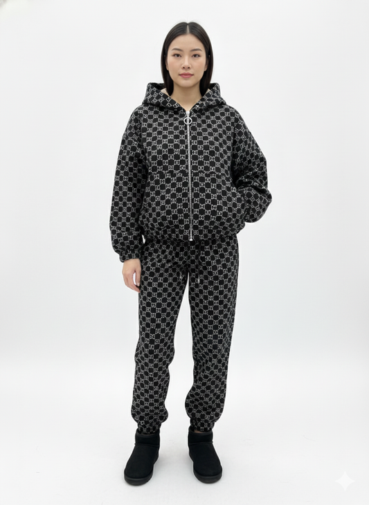 Elite Gucci Monogram Wool Set