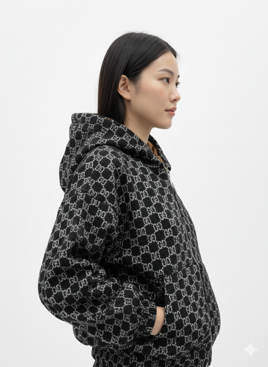 Elite Gucci Monogram Wool Set